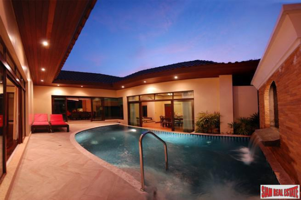 Les Palmares | Modern Two Bedroom Balinese Pool Villa for Rent in Bang Tao-1