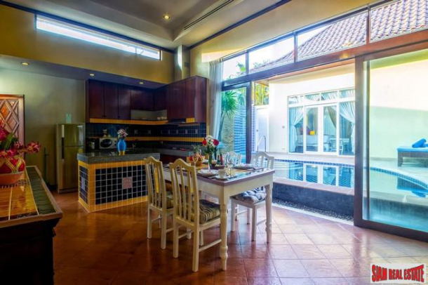 Les Palmares | Modern Two Bedroom Balinese Pool Villa for Rent in Bang Tao-12