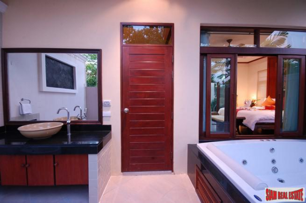 Les Palmares | Modern Two Bedroom Balinese Pool Villa for Rent in Bang Tao-14