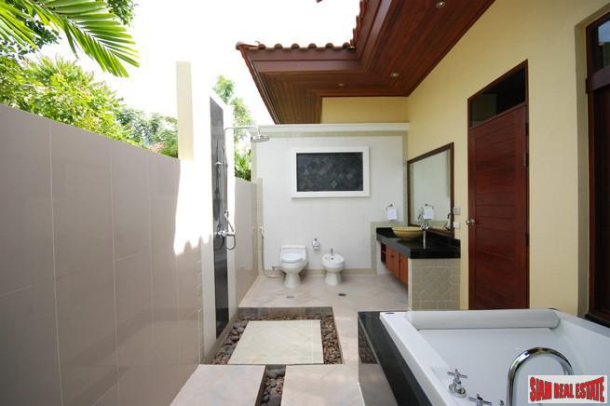 Les Palmares | Modern Two Bedroom Balinese Pool Villa for Rent in Bang Tao-16