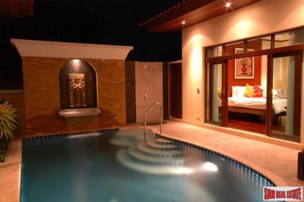 Les Palmares | Modern Two Bedroom Balinese Pool Villa for Rent in Bang Tao-2