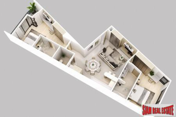 Exclusive luxury Living in A High Rise Condominium on Pratumnak Hills Near Cosy Beach-18