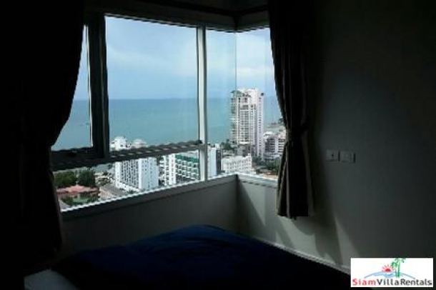 2 Bedrooms with Direct Seaview Luxury High Rise with Fantastic Pools and Facilities for Rent-12