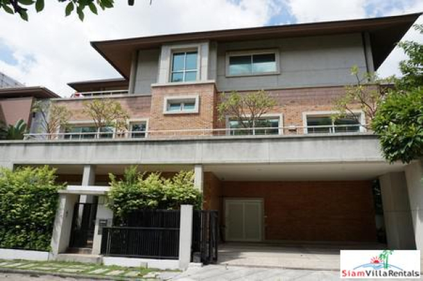 Baan Issara Rama 9 | Beautiful 5 bed  House for Rent in Secured Compound Behind Ramkamhaeng Uni.-1