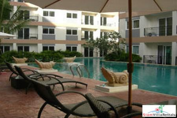 1 Bedroom Modern Condominium with 1600 sq.m. Lagoon Swimming Pool For LT Rent-2