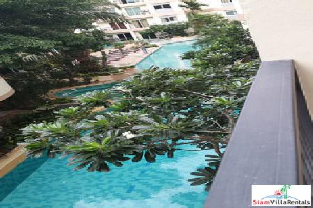 1 Bedroom Modern Condominium with 1600 sq.m. Lagoon Swimming Pool For LT Rent-6