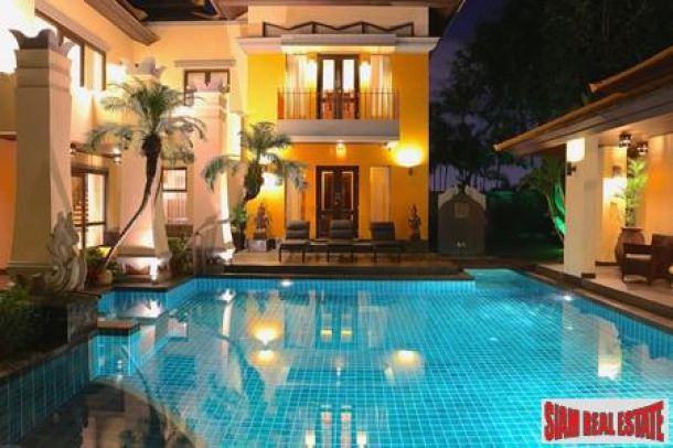 Luxurious Modern Style Design 5 Bedrooms House with Large Private Pool in Pattaya-3