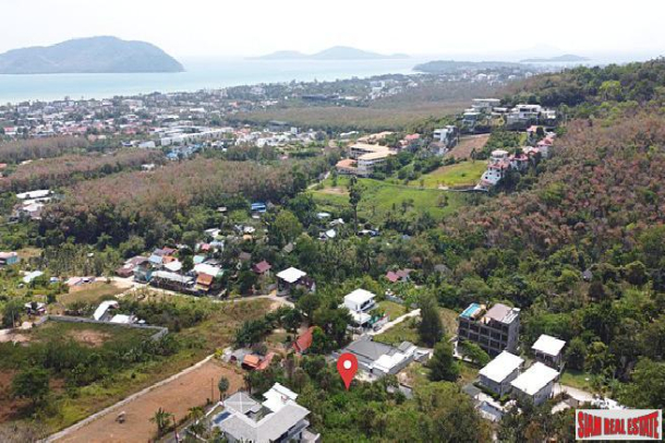 2445 sqm of Land with Sea Views in a Quiet area of Rawai-2