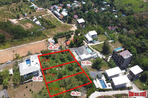 2445 sqm of Land with Sea Views in a Quiet area of Rawai-5