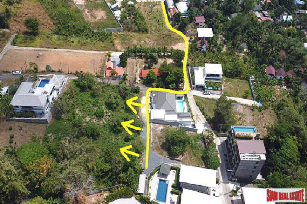 2445 sqm of Land with Sea Views in a Quiet area of Rawai-6