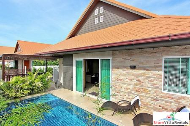 Luxurious Beautiful 3  Beds Pool Villa Jomtien - LT-Rental Include Free Internet+Cable TV+Pool and Garden Maintenance-4