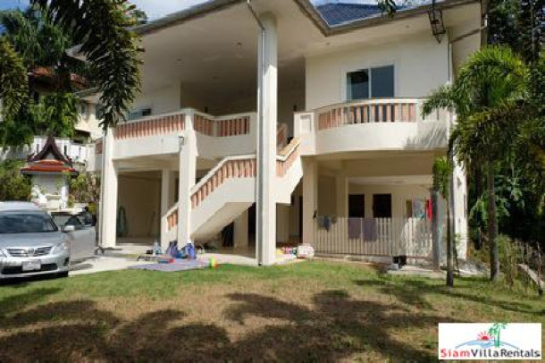 Spacious Four Bedroom House for Rent in Kata Beach-1