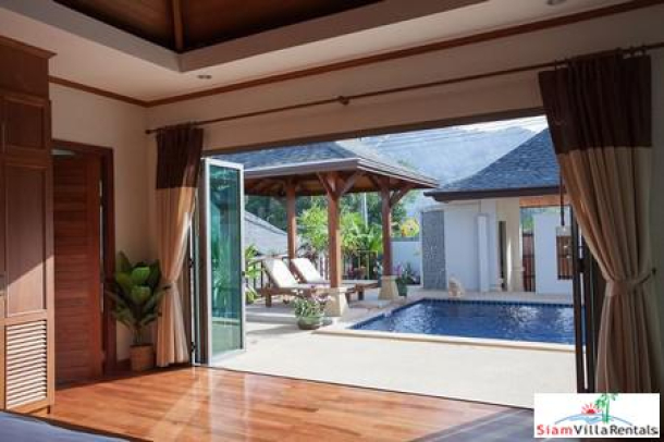 Three Bedroom Private Pool Villa for Rent in residential compound in Rawai-10