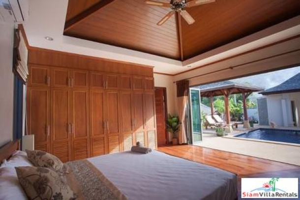 Three Bedroom Private Pool Villa for Rent in residential compound in Rawai-15