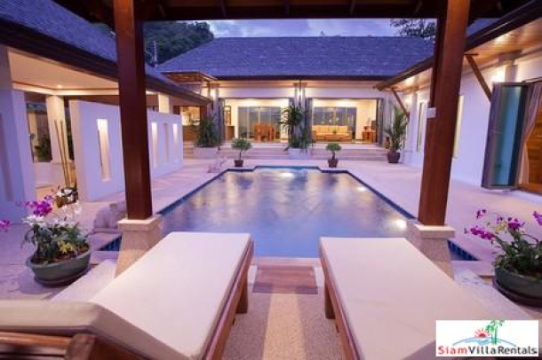 Three Bedroom Private Pool Villa for Rent in residential compound in Rawai-9