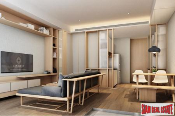 Siamese Exclusive 42 | Newly Launched MOFF (Duplex) One Bed Luxury Condos at Ekkamai BTS.-3