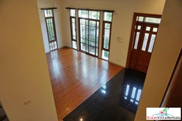 Baan Sansiri | Four bedroom Unfurnished Family Home for Rent in Gated Compound at Ekkamai BTS-12