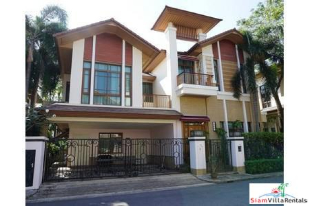 Baan Sansiri | Four bedroom Unfurnished Family Home for Rent in Gated Compound at Ekkamai BTS-4