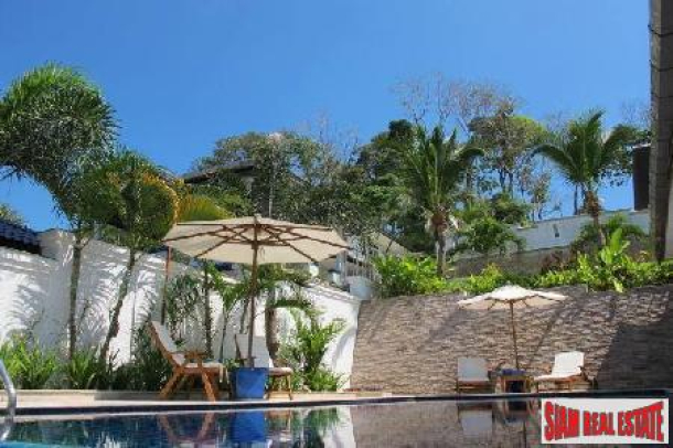 Private Three Bedroom Pool Villa with Mountain Views in Kata-14