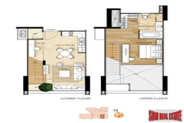 The Emporio Place | Luxury Stylish 1 Bed Duplex Classic Modern Chic Decor at Sukhumvit 24-2