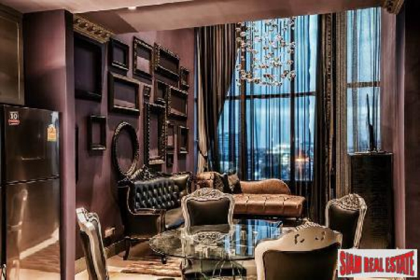 The Emporio Place | Luxury Stylish 1 Bed Duplex Classic Modern Chic Decor at Sukhumvit 24-9