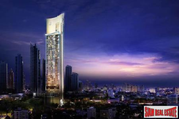 The Lumpini 24 | Three Bed Penthouse on 45th Floor for Sale at Sukhumvit Soi 24-2