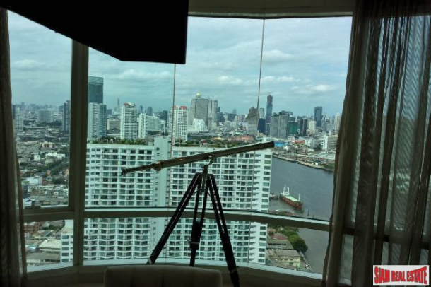 Ultimate Luxury 4 Bed River and City View Condo on the 40th Floor at Chao Phraya River-12