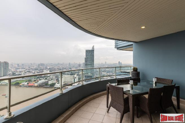 Ultimate Luxury 4 Bed River and City View Condo on the 40th Floor at Chao Phraya River-17