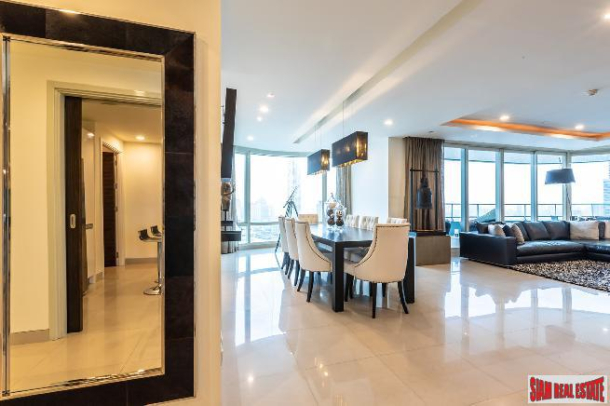 Ultimate Luxury 4 Bed River and City View Condo on the 40th Floor at Chao Phraya River-25