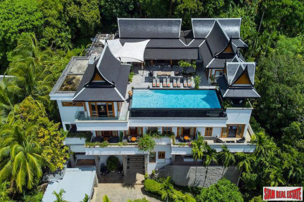 Villa Baan Phu Prana | Contemporary Luxury Sea View Ten Bedroom Pool Villa for Sale $10m-1