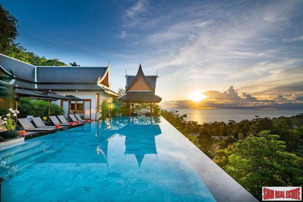 Villa Baan Phu Prana | Contemporary Luxury Sea View Ten Bedroom Pool Villa for Sale $10m-15