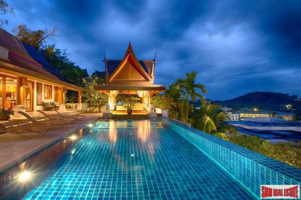 Baan Thai Surin Hill Villa | Magnificent Sea Views from this 4 Bedroom Private Pool Villa-1