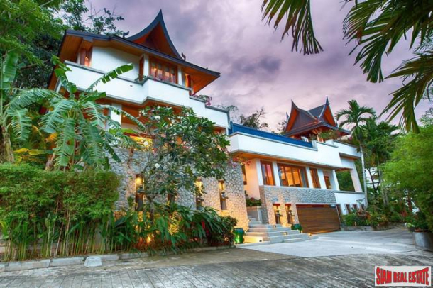 Baan Thai Surin Hill Villa | Magnificent Sea Views from this 4 Bedroom Private Pool Villa-2