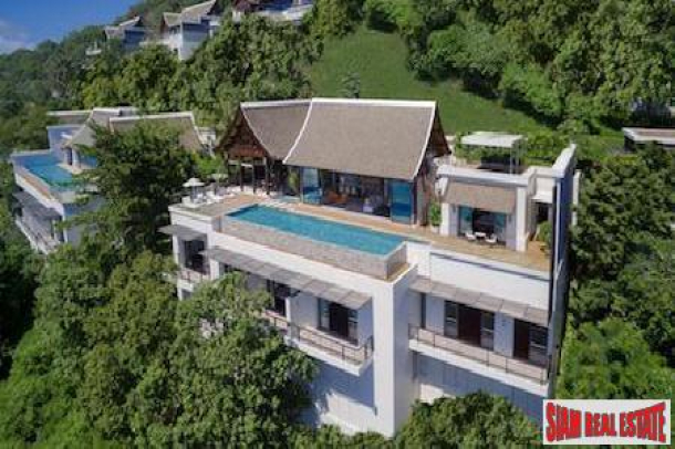 Outstanding Andaman Sea Views from this 5 bedroom Home, Nai Thon, Phuket-1