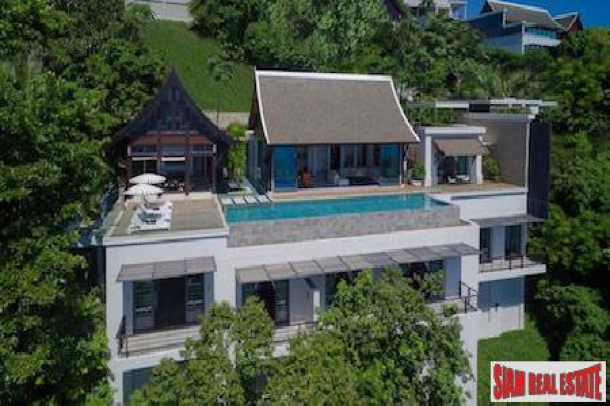 Outstanding Andaman Sea Views from this 5 bedroom Home, Nai Thon, Phuket-2