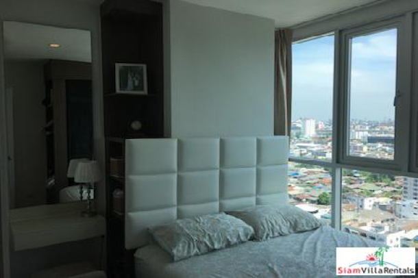 Two bedroom fully furnished condo for rent Chewathai Interchange, Taopoon-2