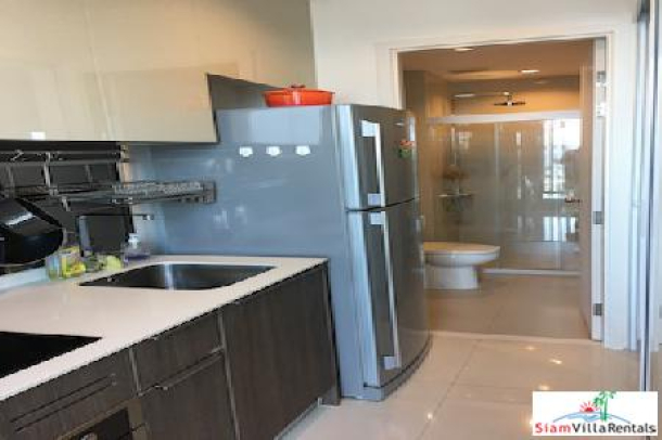 Two bedroom fully furnished condo for rent Chewathai Interchange, Taopoon-7