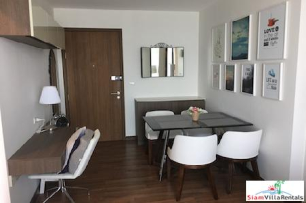 Two bedroom fully furnished condo for rent Chewathai Interchange, Taopoon-9