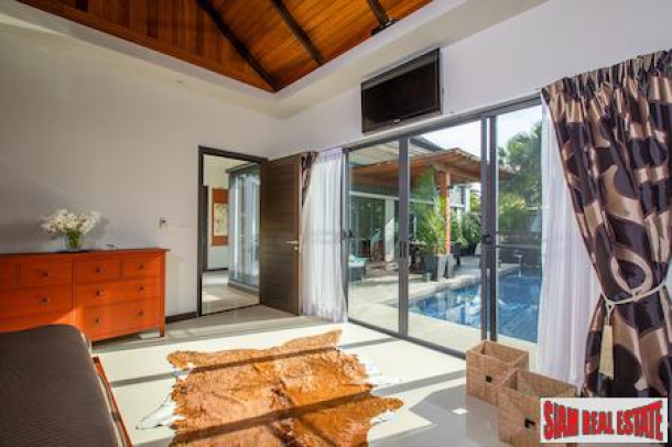 Luxury Private Pool Villa in 5 Villa Estate Located in Layan, Phuket-17