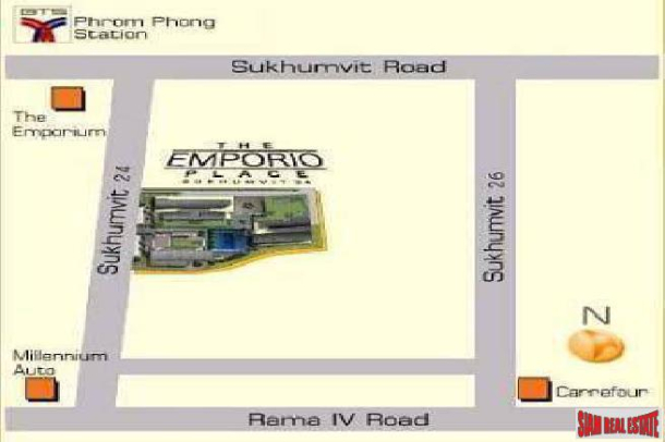The Emporio Place | Super Modern One Bedroom Duplex on Sukhumvit 24-16
