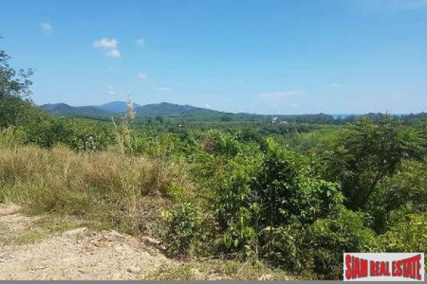 Land with Sea Views from the Top of the Property for Sale at Long Beach, Koh Lanta-1