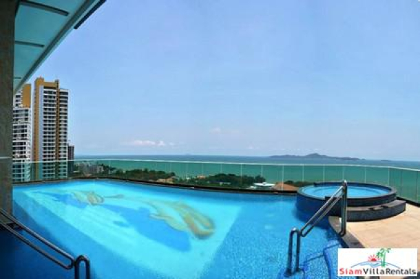 Luxurious Large 1 Bed Condo for Rent On Pratumnak Hills Pattaya Very near Cosy Beach-3