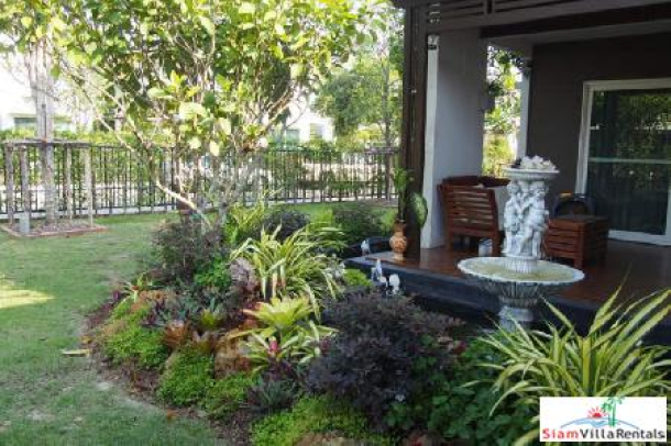 Three Bedroom Home in Luxurious Garden Setting For Rent in Ladkrabang-12
