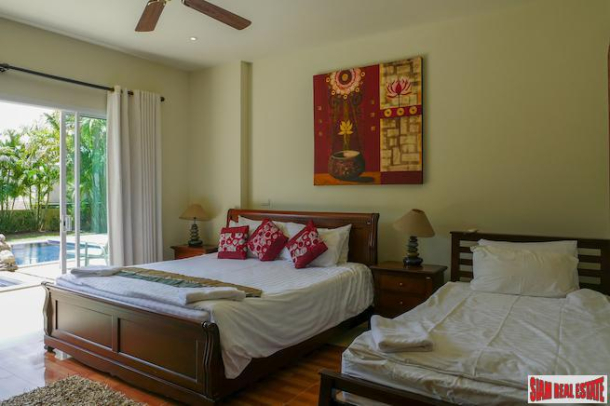 Tropical Three Bedroom Villa for Rent Near Chalong Circle-26