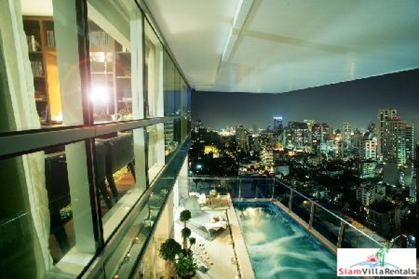 Le Raffine | Gorgeous Three Bedroom Duplex with Private Pool Near Phrom Phong-1