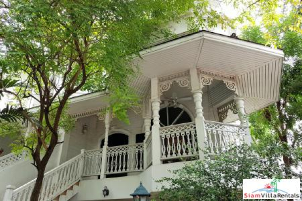 Fantasia Villa 2 | Secure Three + One Bedroom House for Rent in Bang Na-1
