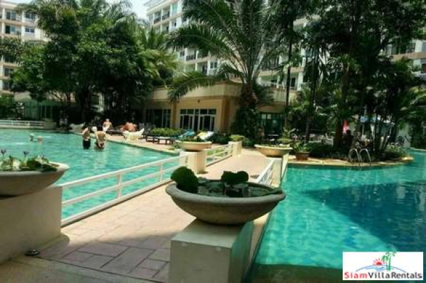 1 Bedroom Modern Condominium with 1600 sq.m. Lagoon Swimming Pool For LT Rent-4