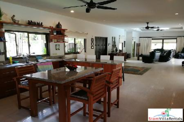Prestigious Four Bedroom Nai Harn Pool Villa for Rent-5