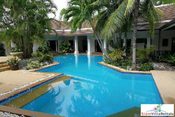 Prestigious Four Bedroom Nai Harn Pool Villa for Rent-6