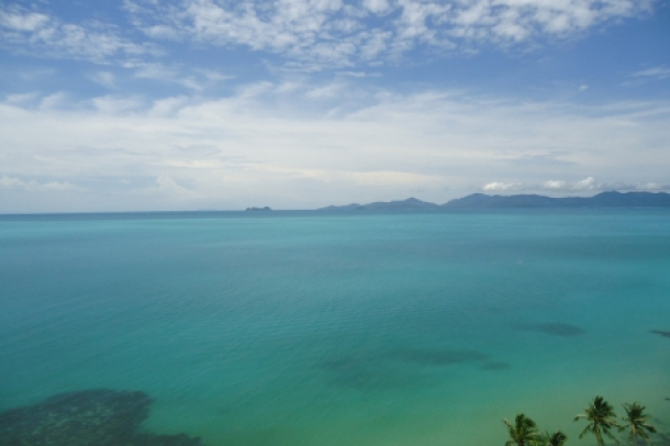 Exceptional Panoramic Views from this Ocean Front Villa On 2 Rai at Ban Tai, Maenam Beach-11